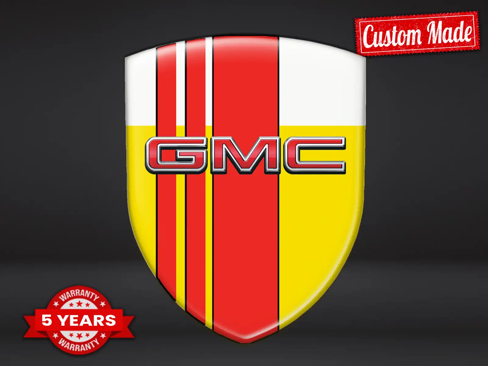 GMC Windschutzsticker Limitiert Racing Anpassbar
